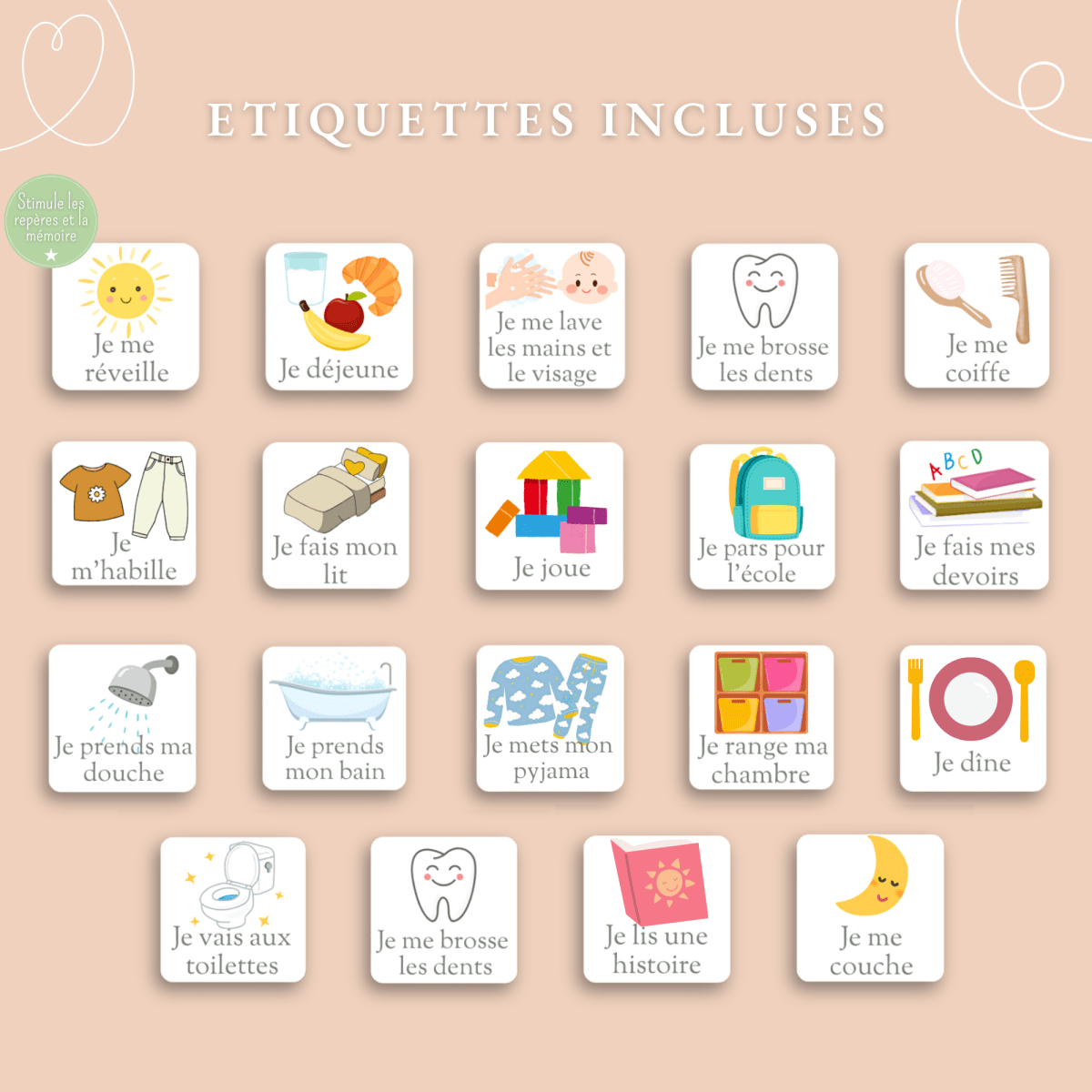 Routine encadrée – Forêt 🌿 - Petit Bonheur