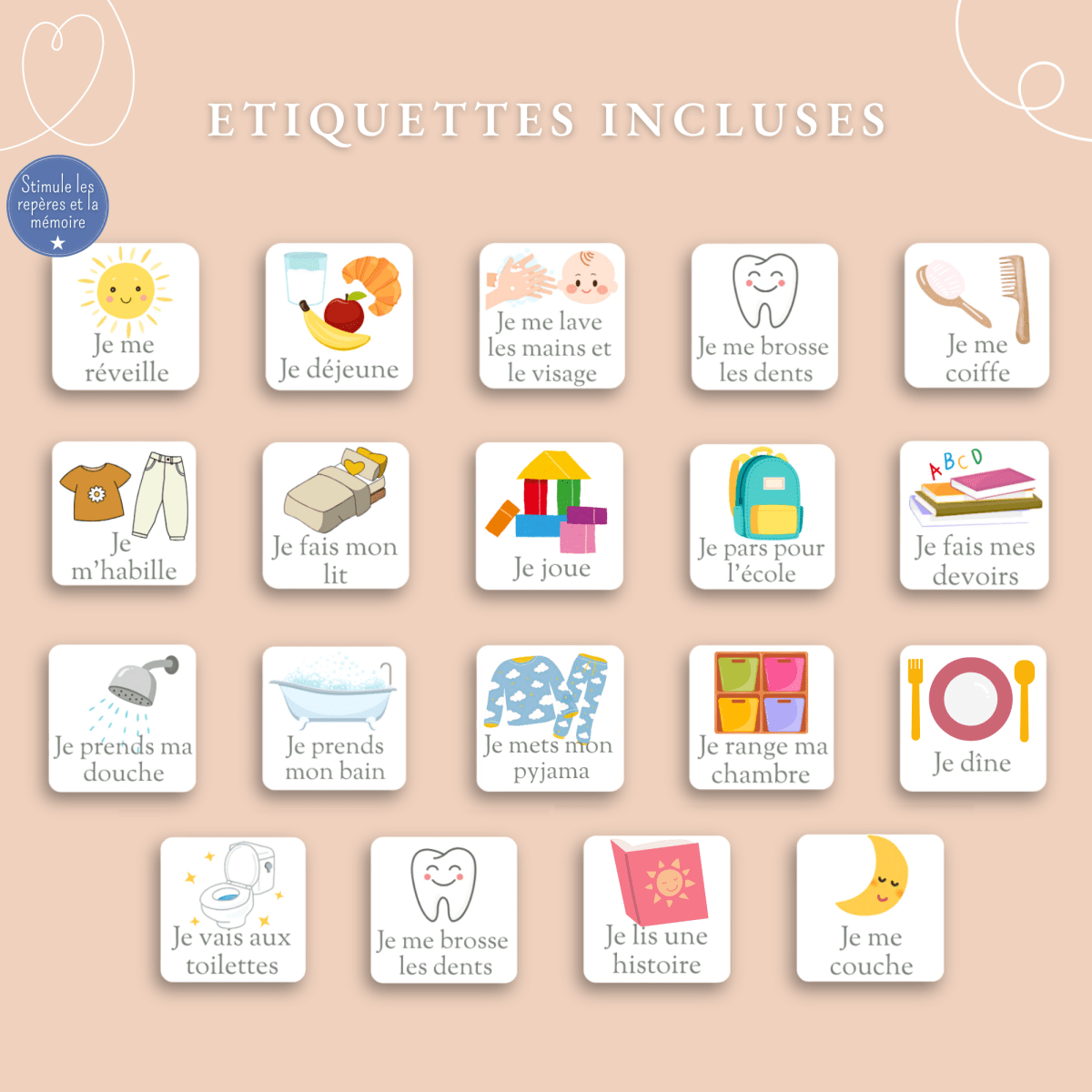 Routine encadrée – Espace 🪐 - Petit Bonheur