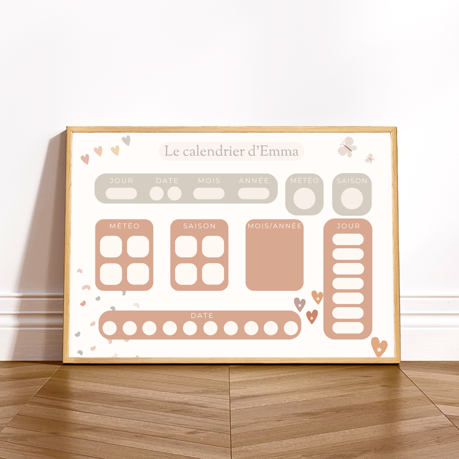 Calendrier Encadré